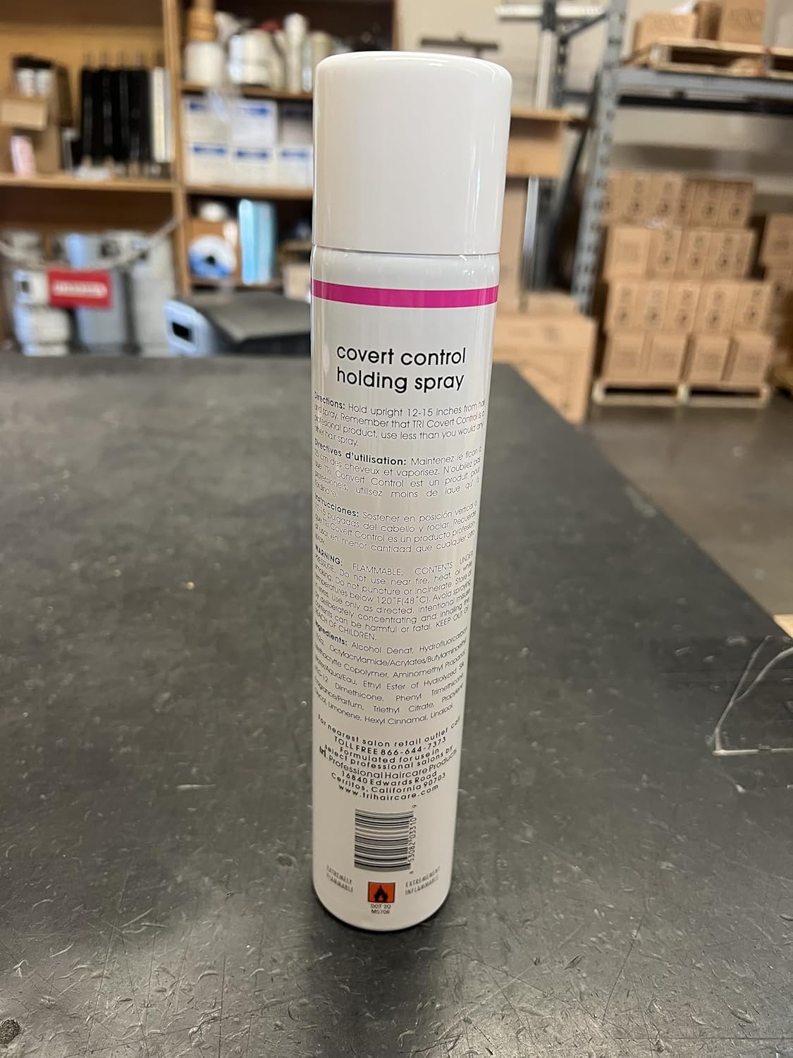 TRIDESIGN Aerogel & Covert Control Holding Hair Spray - Hairspray for Women & Men, Texture Spray for Hair of All Types, Provides Hidden Control Hair Products, 10.5 Oz. Each Bottle