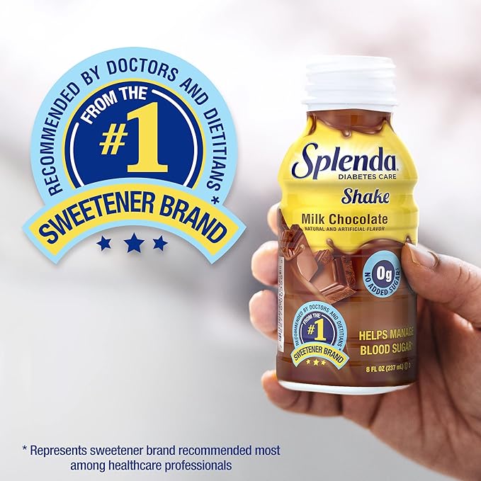 SPLENDA Diabetes Care Shakes 8 Fluid 12 Pack)