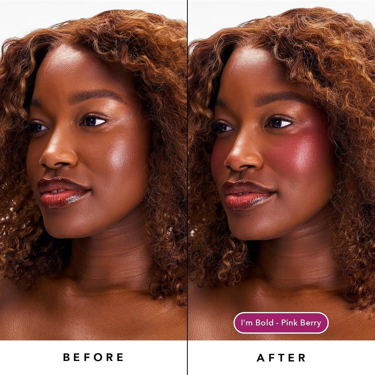 Sacheu Cheek STAY-N Liquid Blush for Cheeks — High Pigment, Buildable, Lightweight Cream Blush Infused With Squalane, for Dewy & Radiant Flushed Cheeks — Long-lasting & Cruelty Free, I'm Bold