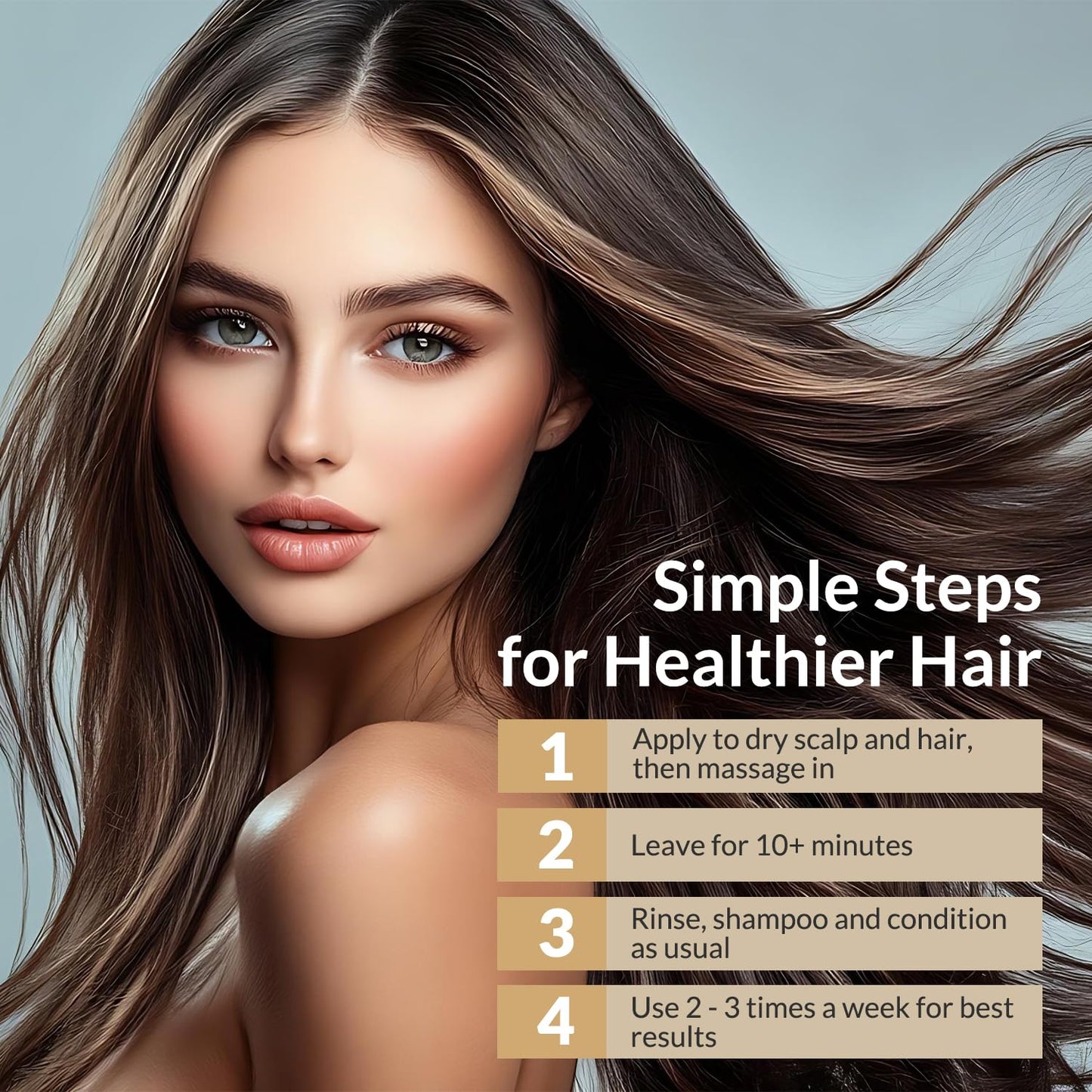 Aroma Therapy Pre-Wash Hair Oil Serum 30ml / 1 Fl.oz (Repair & Strengthening)