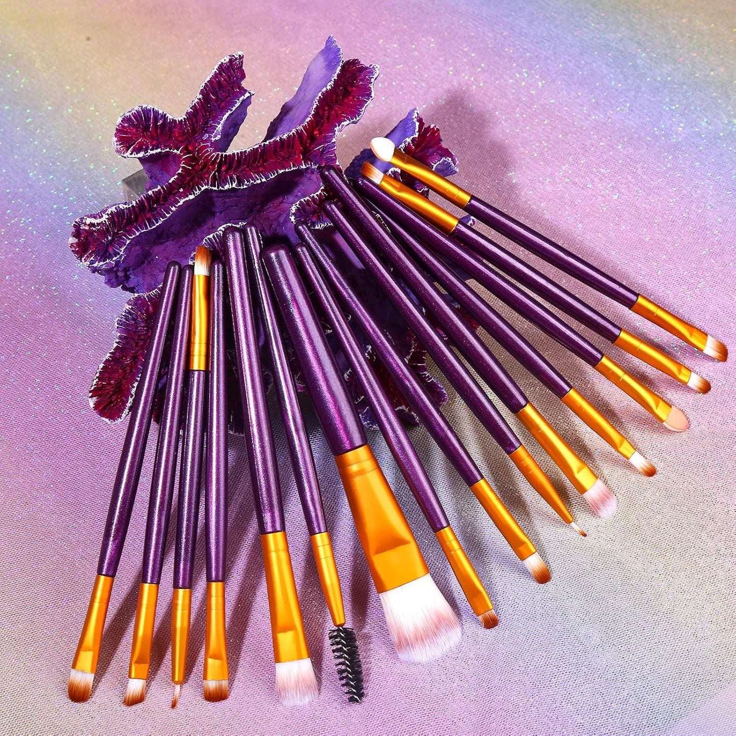 UCANBE Makeup Eyeshadow Palette + 15Pcs Brush Set, Pigmented 86 Colors Make Up Pallet with Brushes, Matte Shimmer Glitter Palettes Valentine's Gift Kit, Eye Shadow Highlighter Contour Blush Beauty Kit