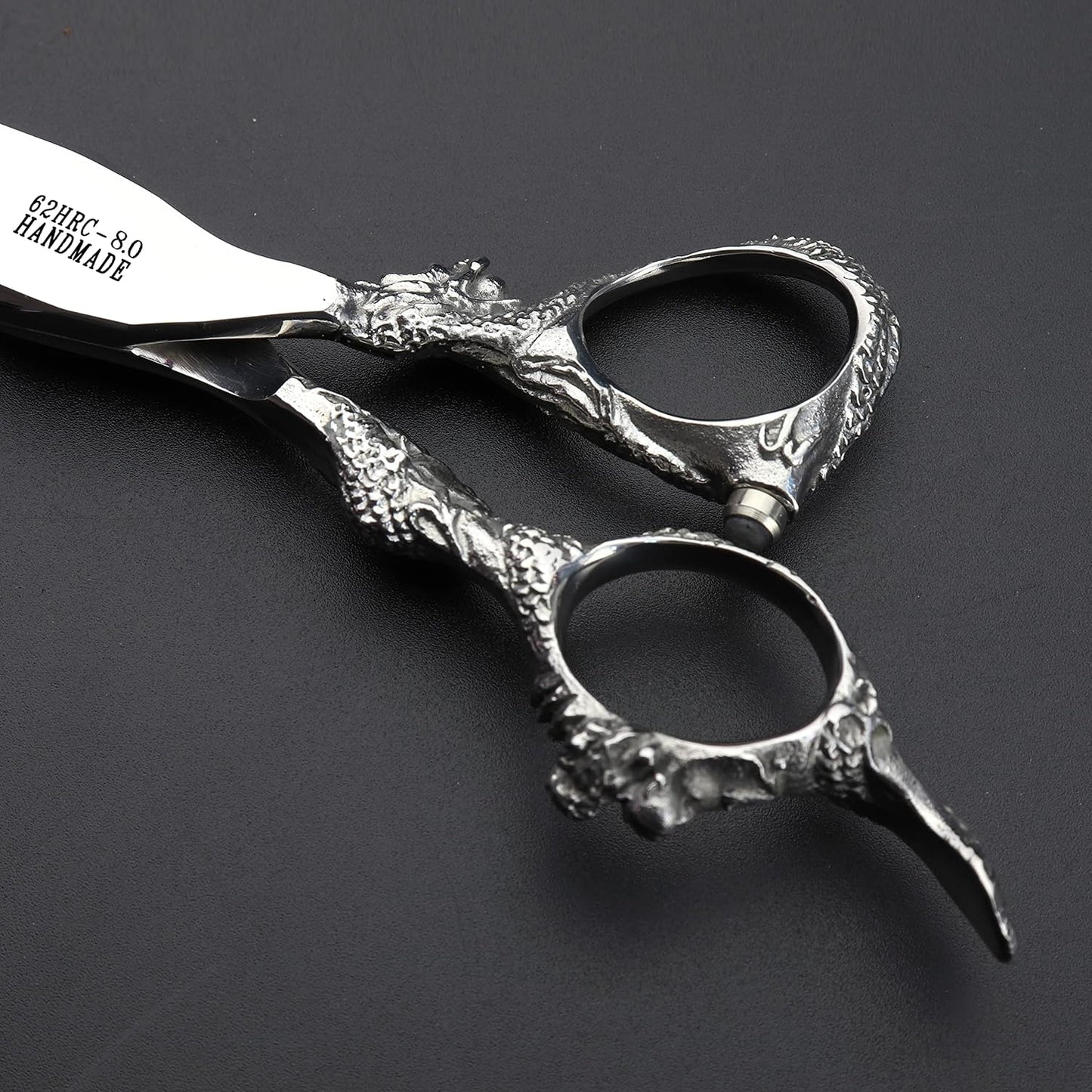 6/7/8/9 Inch Professional Slim Japanese Hairdressing Scissors Set for Men or Women (8 Inch Flat)