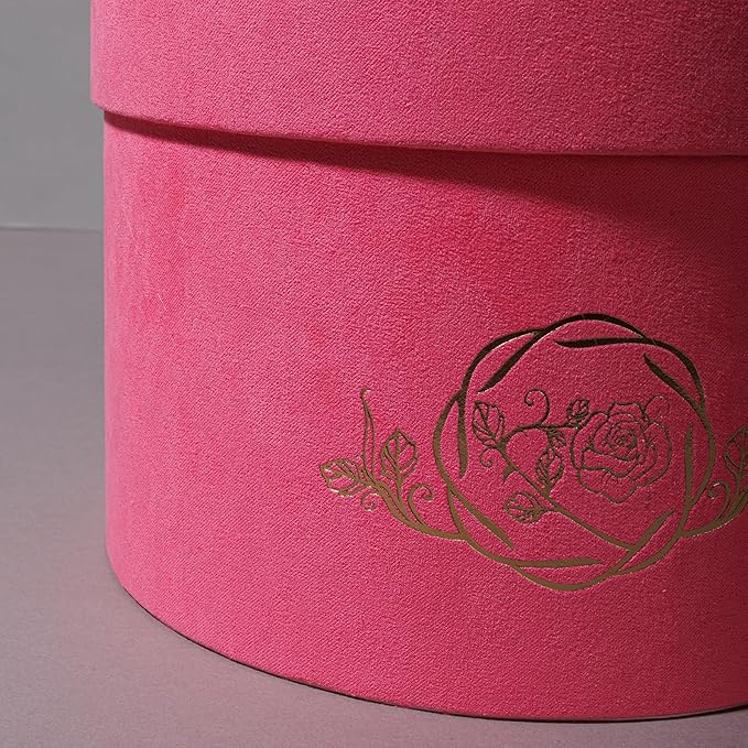 17 Flowers in a Velvet Pink Box, Birthday Gifts for Women, Preserved Flowers, Mothers Day Roses Gift for Mom, Pink