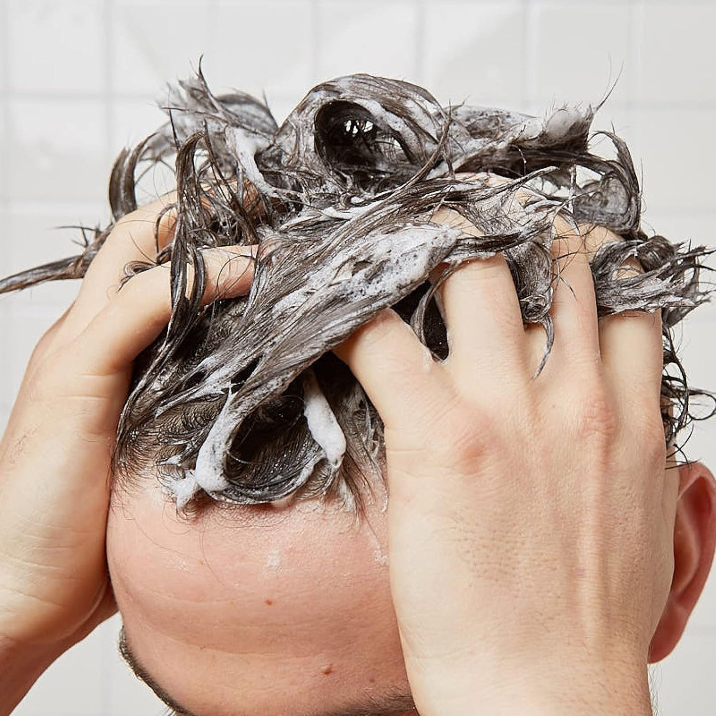 Huron Men's Fresh Scent Daily Shampoo - Keeps Hair Full & Strong - Nourishing Shampoo for Men's Hair with Argan Oil & Vitamins E and B7-32oz