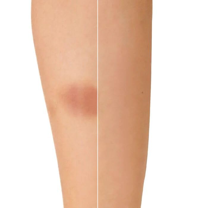 LUMINESS Airbrush Body Coverage with Self Tanner Brush - Tattoo Cover Up Makeup - Full Coverage Foundation for Face & Body - Water-Resistant, Long-Wear, Natural Radiant Finish, Warm