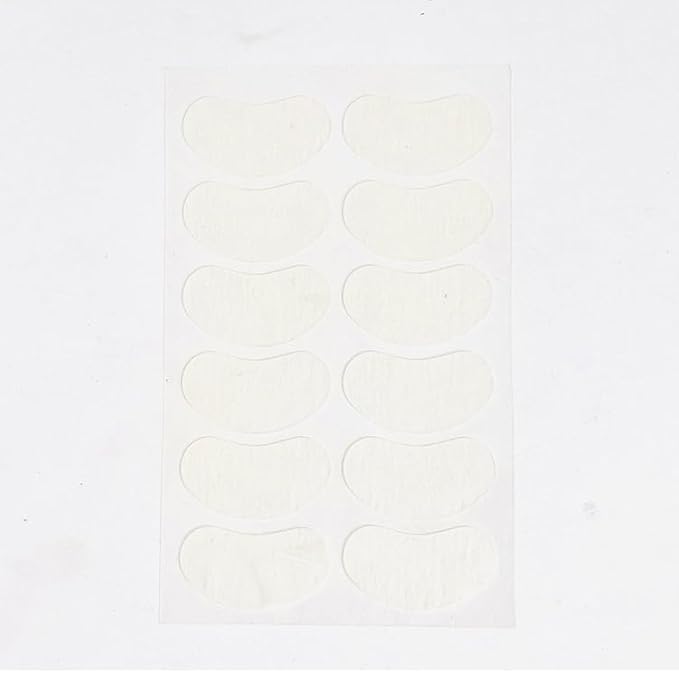 1 Sheet Lefilleo Collagen Facial Gel Mask Sticker, Moisturizing Nourishing Eye Forehead & Face Mask, Deeply Firming Lifting Collagen Mask (1 Sheet of 12 PCs Stickers)