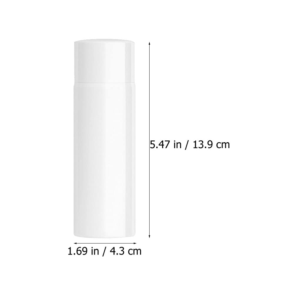 Beaupretty Airless Pump Lotion Bottle Set - 4 Refillable Travel Containers for Creams Serums & Moisturizers - Portable Dispenser for Toiletries Tsa Approved