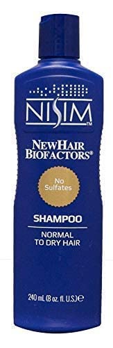 NISIM - NewHair BioFactors Shampoo for Normal to Dry Hair - Deep Cleaning Shampoo That Controls Excessive Hair Loss ( 8 Ounces / 240 Milliliters )