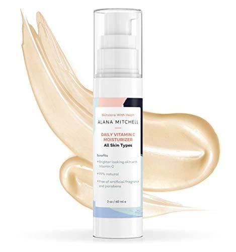 Alana Mitchell Skin Care Set – Anti-Aging Peptide Under Eye Cream + Hyaluronic Acid Serum + Vitamin C Face Moisturizer – Anti Aging Skin Care Kit to Reduce Dark Circles, Fine Lines & Smooth Skin