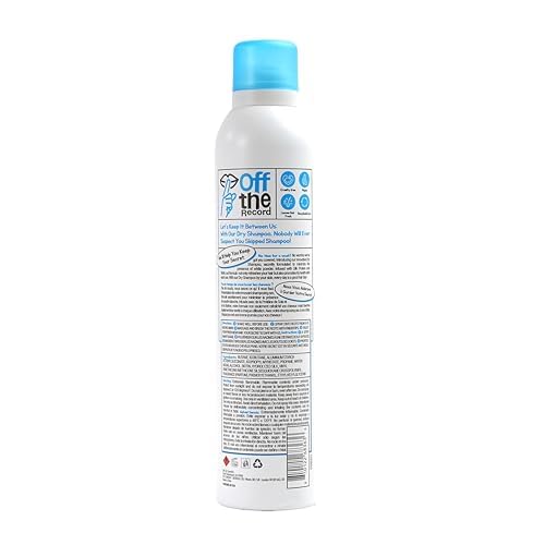 OFF THE RECORD Dry Shampoo - Original Freshfinity | Refreshing & Strengthening | Biotin + Silk Protein | Frizz Control & Shine | 10.65 oz