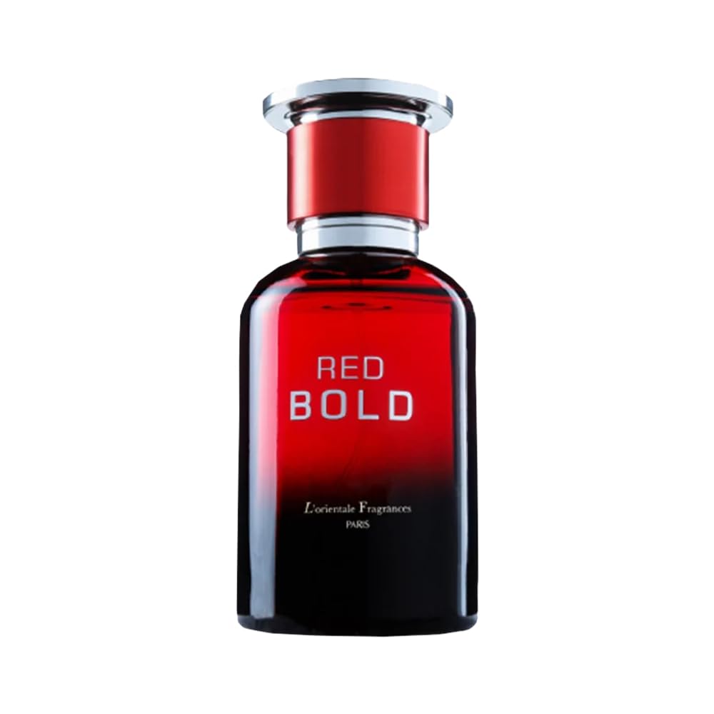 L'ORIENTALE FRAGRANCES Red Bold Eau De Parfum Spray for Men, 3.4 Ounce