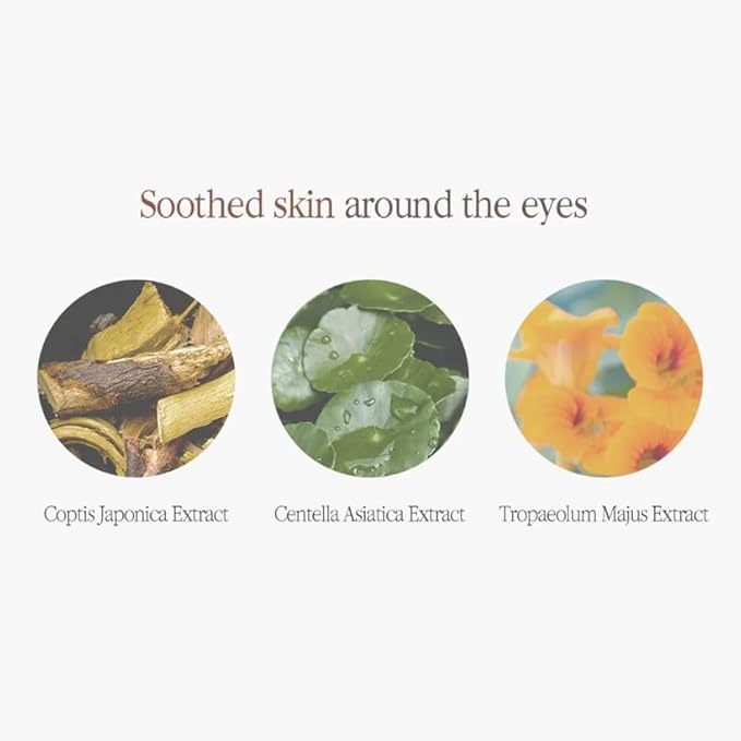 PYUNKANG YUL Black Tea Time Reverse Eye Cream, Luxurious Firming, Hyaluronic Acids, Ceramide Rich Nourishment, Moisture Barrier and Peptides Increasing Skin Elasticity, Fermented Black Tea 0.85 fl.oz.