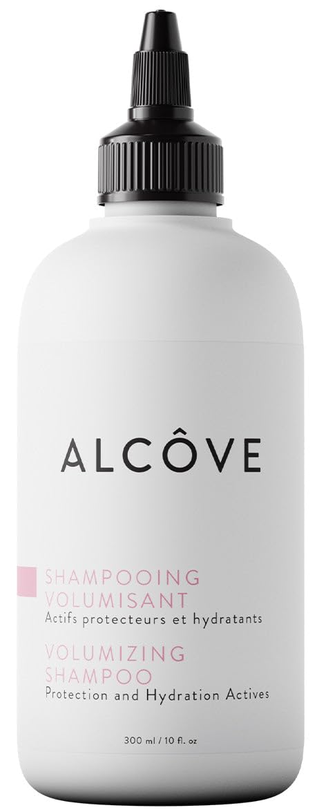 Alcôve - Volumizing Shampoo - Evening Primrose Oil, Mango Extract, and Argan Oil - Sulfate-Free - Fine and Thin Hair - Lightweight Volume - Color-Safe -10oz