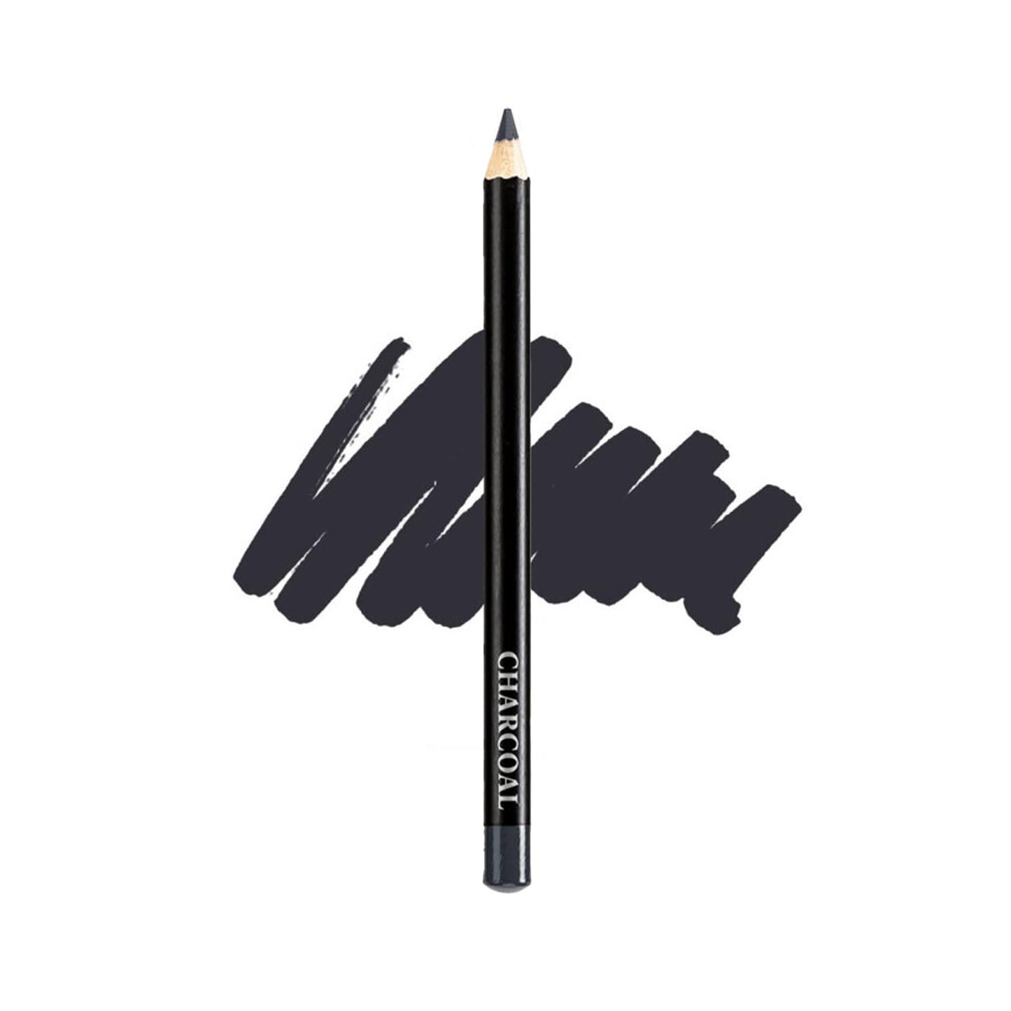 Vera Moore Slim Eye Liner Pencil, Smooth Formula, Hypoallergenic and Vegan, Smudge-Proof and Waterproof Application, Bold and Defined Lines Eyeliner, (0.05 Oz) (Charcoal)