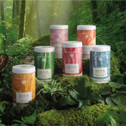 Palais des Thés - Organic Scandinavian Wellness Caffeine-Free Herbal Tea for Natural Defenses with Birch, Sea Buckthorn, Cranberry, and Bilberry - 3.5oz Loose Leaf Metal Gift Tin