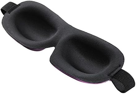 Bucky 40 Blinks No Pressure Printed Eye Mask for Travel & Sleep, Black Dot, One Size