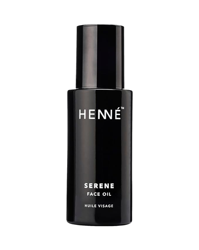 Henné Organics Serene Face Oil - Balancing & Non-comedogenic for Sensitive Skin - Vegan (1 fl oz)