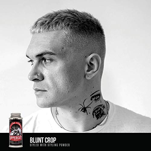 Uppercut Deluxe Styling Powder for Men – Volumizing & Texturizing Hair Powder with Flexible Hold and Natural Matte Finish – Lightweight, Reworkable Men’s Hair Product – 0.7 oz / 20 g