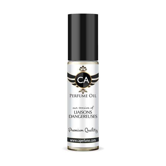 CA Perfume Impression of Liaisons Dangereuses Unisex Fragrance Oil Chypre Fruity Scent Long Lasting Perfumes for Women & Men Travel Size TSA Ready Mini Parfum Body Oil Roll-on 0.33 Fl Oz 10ml