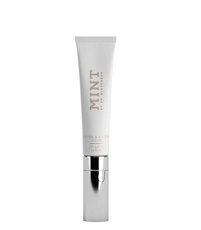 MINT Lip & Eye Serum (15 ml) – Anti-Aging Treatment with Jambú Extract, Betaine & Vitamin E – 96% Natural Ingredients – Vegan