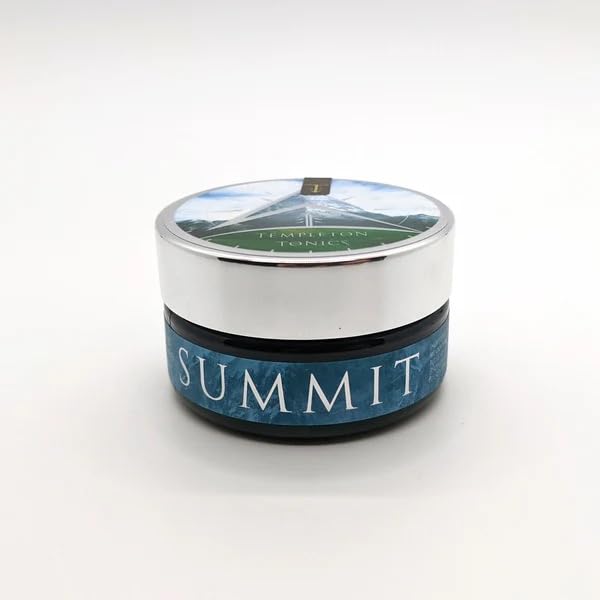 Summit Pomade – Firm Hold, Light Shine Hair Pomade for Men – Water-Based & Easy Washout – Nourishing Jojoba & Meadowfoam Seed Oils – Vegan Formula – 4 oz