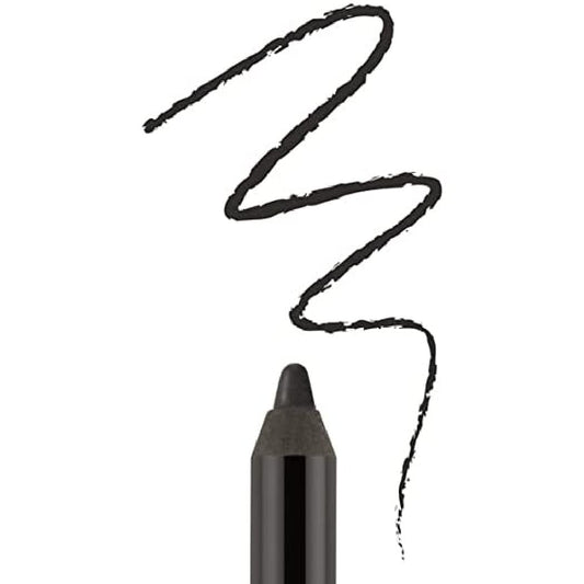 Bodyography Cream Eye Pencil (Long Wear - Black Magic): Black Salon Wooden Waterproof Makeup Pencil w/ Coconut Oil | Long-Wearing, Cruelty-Free, Gluten-Free, Paraben-Free
