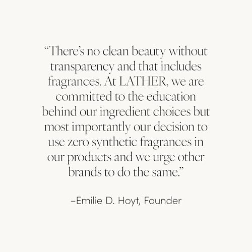 LATHER - Bamboo Lemongrass Body Moisturizer, 8 fl oz - Daily Hydrating Body Lotion - Essential Oils & Vitamins - Aloe, Seaweed, Chamomile, & Cedarwood - Vegan & Cruelty Free - Beauty & Skin Care