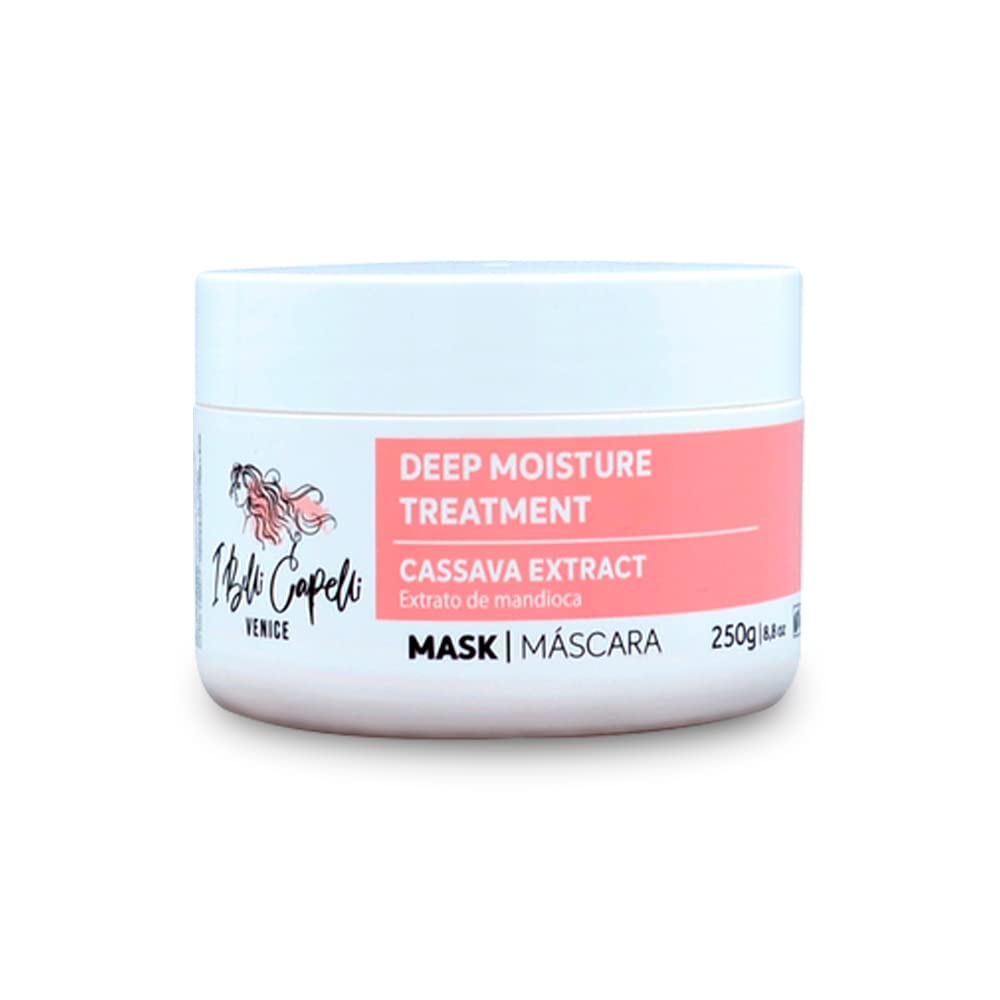 I Belli Capelli Venice Cassava Extract & Argan Oil Hair Mask - (8.8 oz /250g)