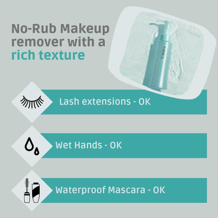 FANCL Mild Cleansing Oil Doraemon Limited Edition – Japanese Makeup Remover & Facial Cleansing Oil for Sensitive Skin, Preservative-Free