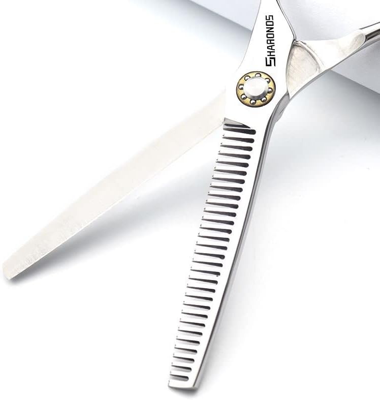 6-inch Sharonds hair clippers, professional Japanese 440C scissors, efficient scissors, scissors, comb adjuster