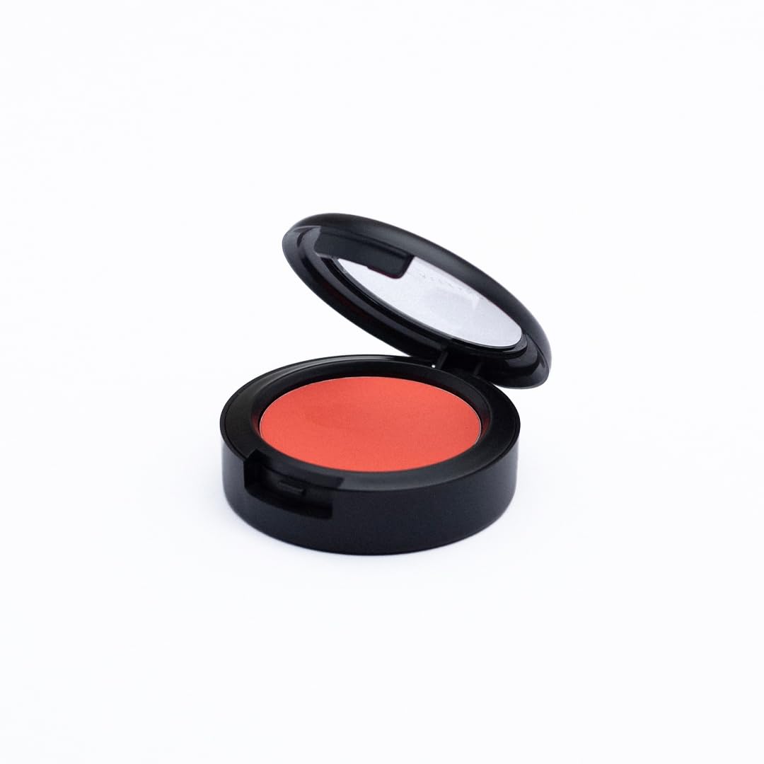 Jerome Alexander Blush ‘n’ Kiss Cream for Cheeks & Lips | Creamy, Lightweight, Buildable Coverage | Blush Balm Face Makeup | Tint Coral