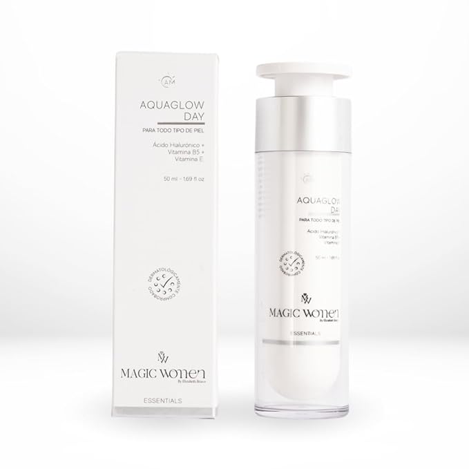 Aqua Glow Gel Cream for Oily & Combination Skin – Hydrating Facial Moisturizer with Hyaluronic Acid, Vitamin B5 & Silanol – Lightweight Face Lotion – 50 ml