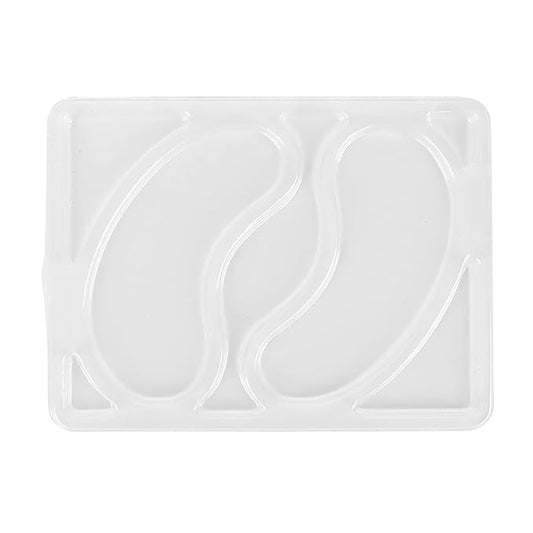 10Pcs (5Pairs) Eye Mask for DIY Face Mask Machine - Reusable Eye Patch Tray Plate Set - Portable DIY Facial Mask Machine Maker Accessory Tool