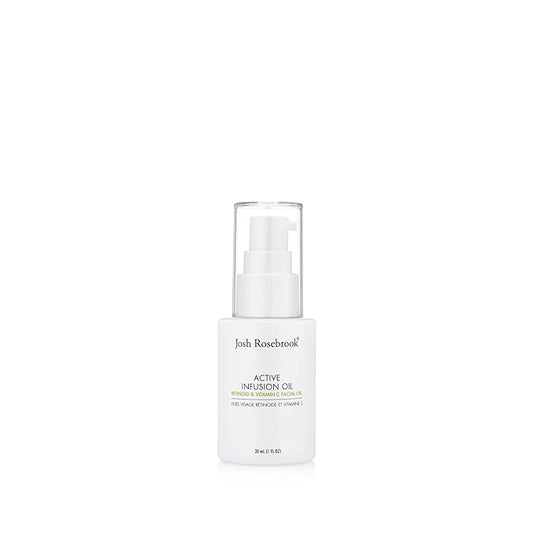 Josh Rosebrook - Active Infusion Oil Retinoid & Vitamin C Facial Serum Improves Skin Texture & Tone, Reduces Fine Lines, Increases Radiance - 30mL - 1 Oz