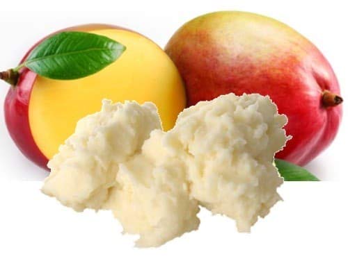 Authentic Raw Mango Butter | Butter | For DIY Face, Body, Hands | Unrefined | 100% Pure| Creamy | Organic from Africa | Resealable Bag | 0.5 LB (230g)