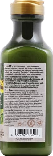 Maui Moisture Thicken & Restore + Bamboo Fibers Strengthening Conditioner to Soften Transitioning or Natural Hair & Renew Brittle Hair, Vegan, Silicone & Paraben-Free, 13 fl oz (Pack of 2)