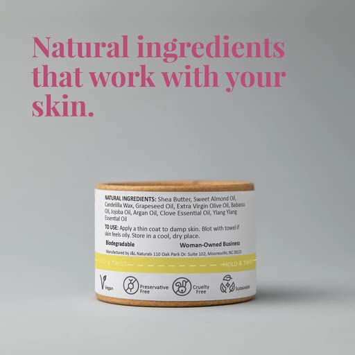 J&L Naturals Sustainable Face Salve Moisturizer for Combination Skin & Oily Skin | Organic Ingredients, 100% Natural | Cruelty Free, Vegan, Paraben Free (1-Pack) (Timeless, 1.5 Oz (Pack of 5))