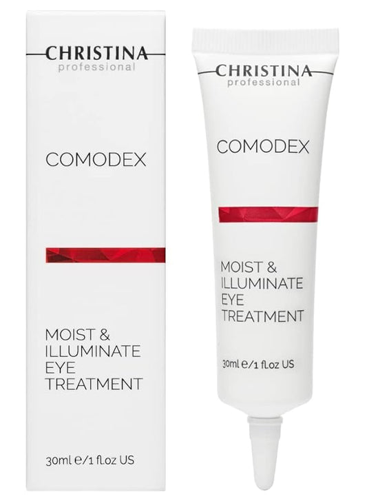 '-CHRISTINA- Comodex Moist & Illuminate Eye Treatment with Hyaluronic Acid | Under Eye Cream Combats Dark Circles, Puffy Eyes, and Dry Skin 30ml