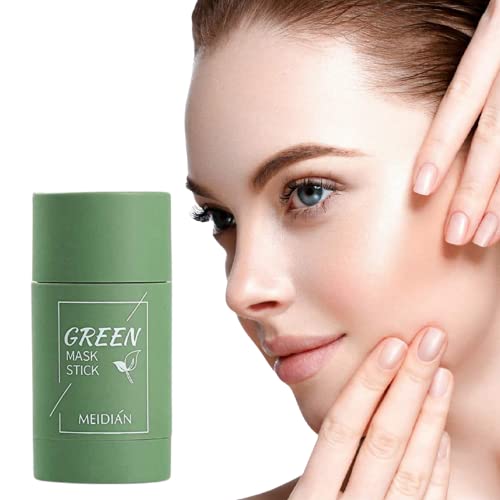 Green Tea Blackhead Remover Mask Stick for Face, Deep Cleansing, Poreless Skin Treatment, Unisex