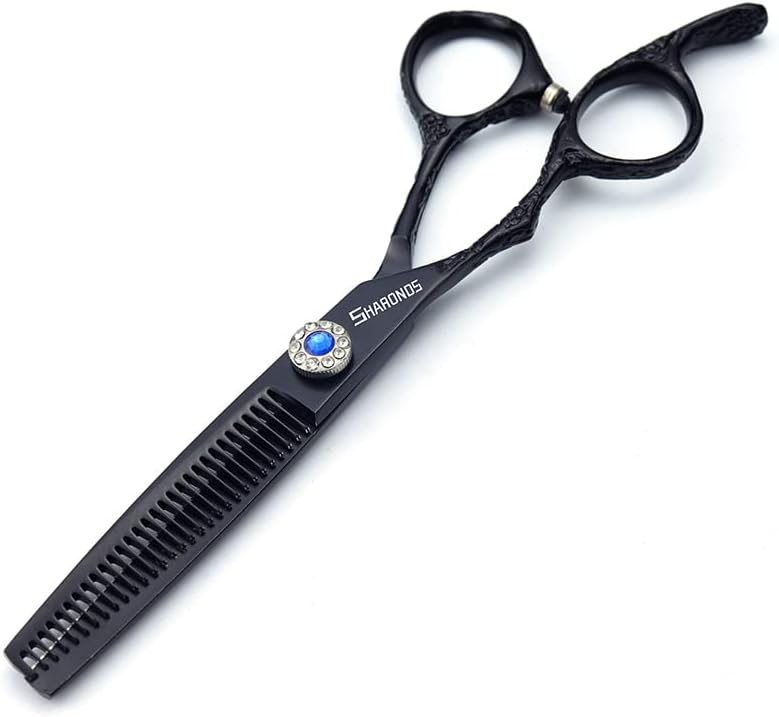 hairdresser professional scissors set left-handed 6.0 inch hair sparse scissors hairdressing scissors 440C (Thinning shears)