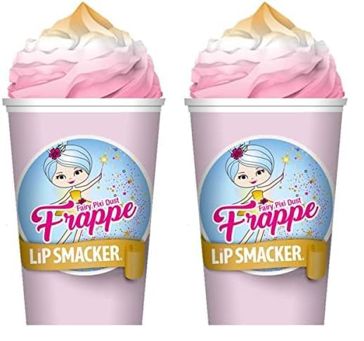 Lip Smacker Frappe Cup Lip Balm, Fairy, 1 Tube, Prevent Chapped Lips, 0.26 Ounce (Pack of 2)