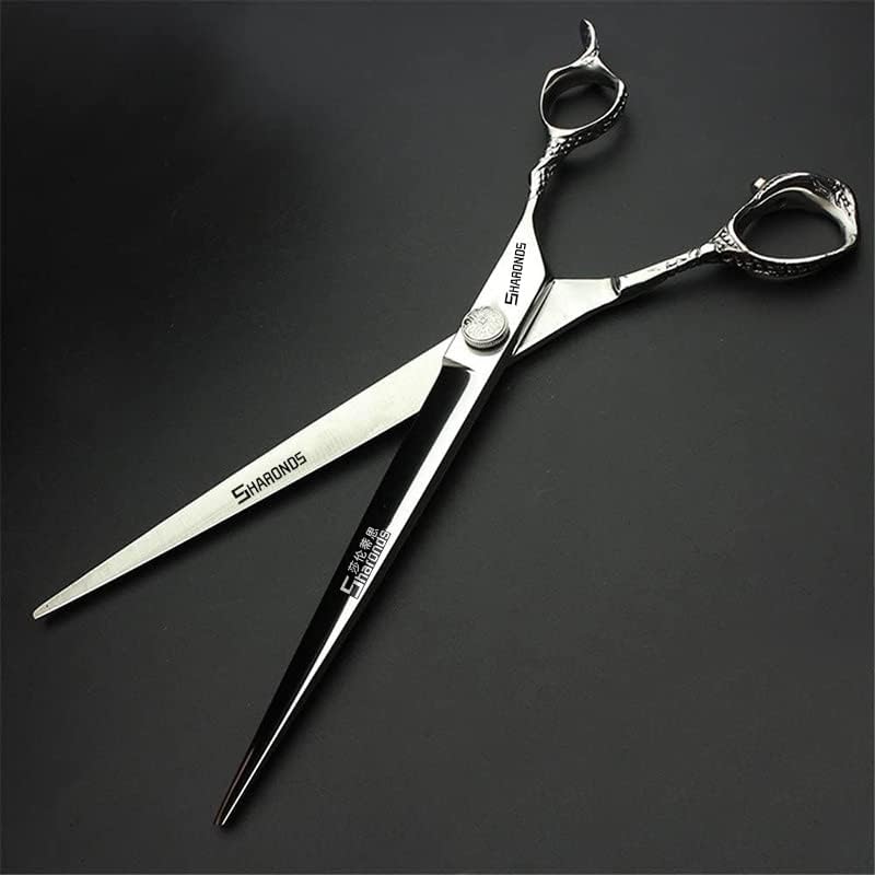 7/8 Inch Hairdressing Scissors and Hairstyle Tool and Hair Cutting Scissors for Hairdressing Salon (8 Inch Flat)