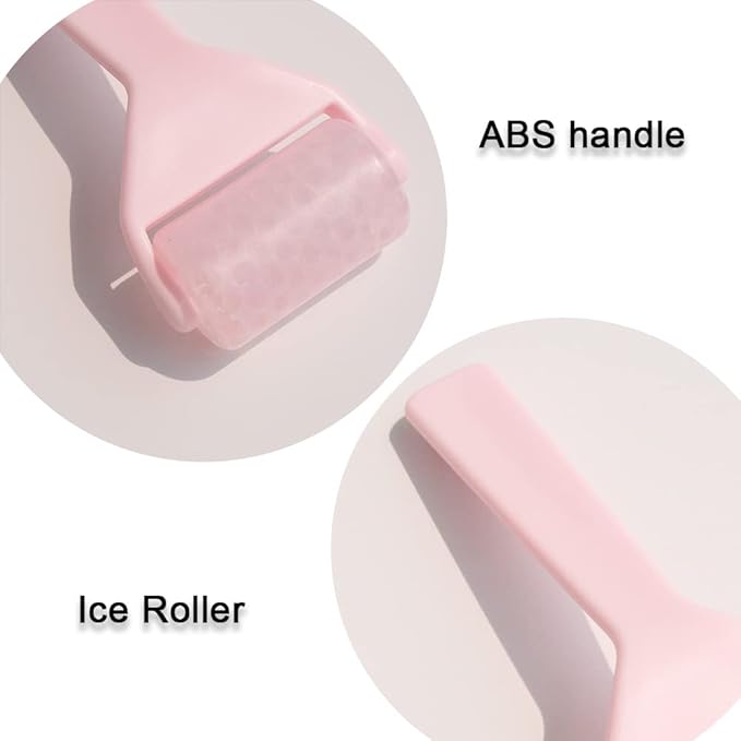 YPWangShengRui Ice Roller for A Reusable Facial Tool Translucent Ice Compress Facial Beauty Tool for Puffiness Migraine Relief and Minor Injury