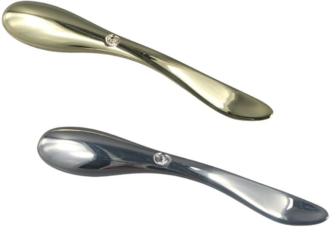 Leadigol 4PCS Eye Cream Applicator,Mini Eye Beauty Apparatus Rolling Massage Stick Cream Mixing Spatula Eye Massager