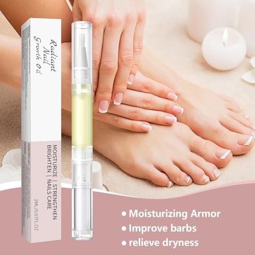 4PCS Cuticle Oil Pen， Nail Growth and Strengthener，Nail Growth Oil，Nail Hardener for Damaged nails