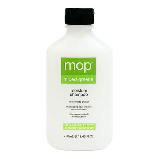 MOP - Mixed Greens Moisture Shampoo - Hydrates, Nourishes & Restores, Adds Softness - 8.45 fl oz