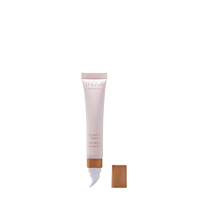 INIKA Organic Phytofuse Renew™ Eye Cream | Organic Skincare Targets Dark Circles, Reduces Puffy Eyes and Fine Lines. Vegan Antioxidant Formula