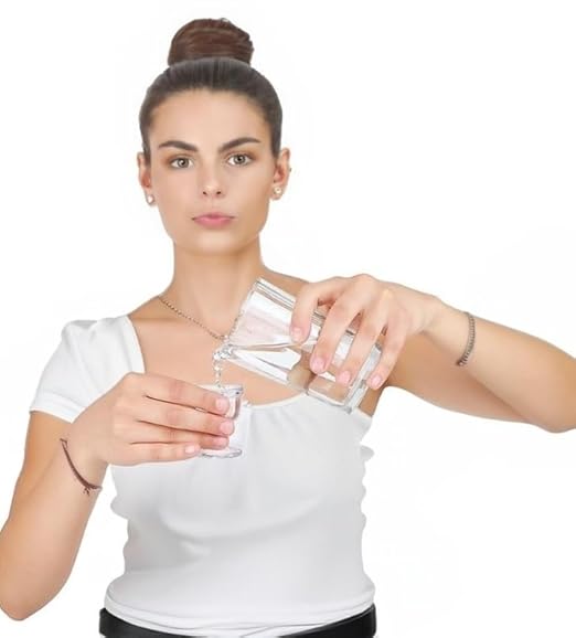 Transparent Eye Wash Cup with Storage Container- Eye Cups for Eye wash Shaped Rim for Eye Rinse n Cleansing Eye wash Cups Remove Dust, Makeup & Irritants- Eye wash kit Set of 2 Eye Cup