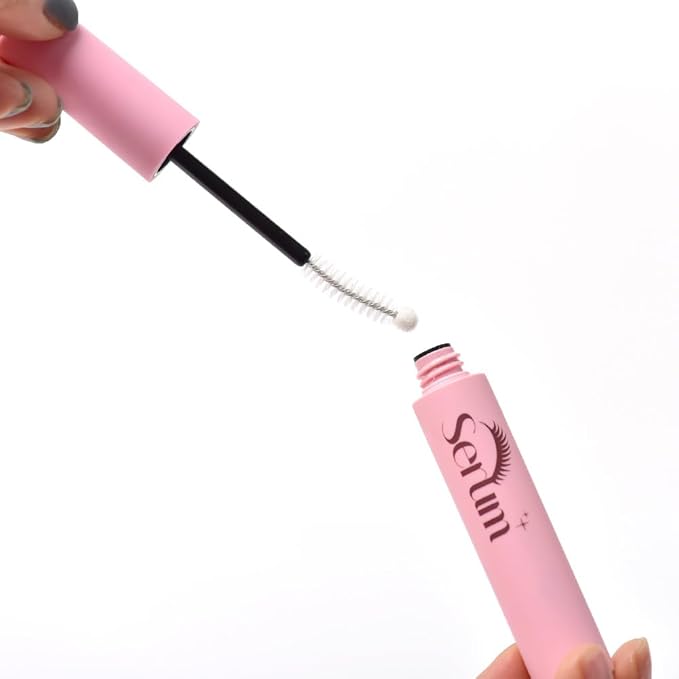 Eyelash Serum - Lash Growth Serum & Conditioner | Vegan Certified | Hypoallergenic | Korean Beauty for Longer, Fuller Lashes & Eyebrows