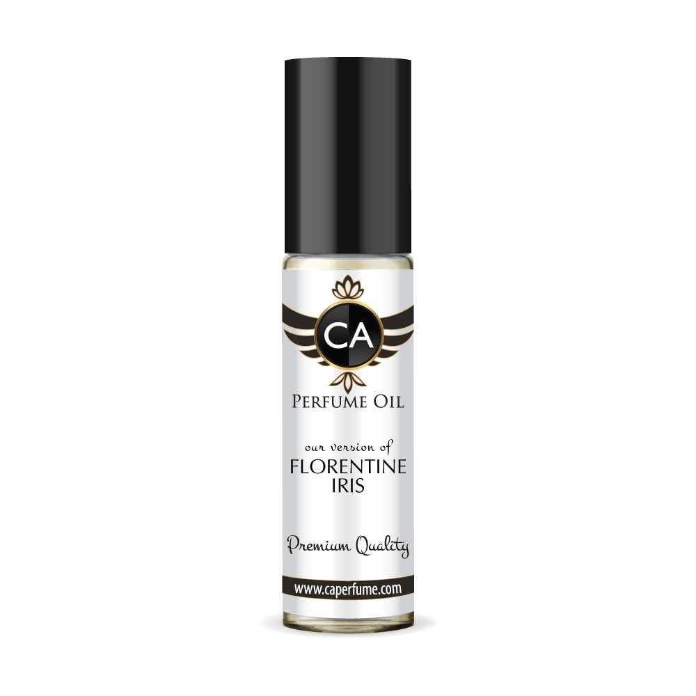 CA Perfume Impression of Florentine Iris for Men Fragrance Oil Floral Scent Long Lasting Cologne for Men Travel Size TSA Ready Mini Parfum Body Oil Roll-on 0.33 Fl Oz 10ml